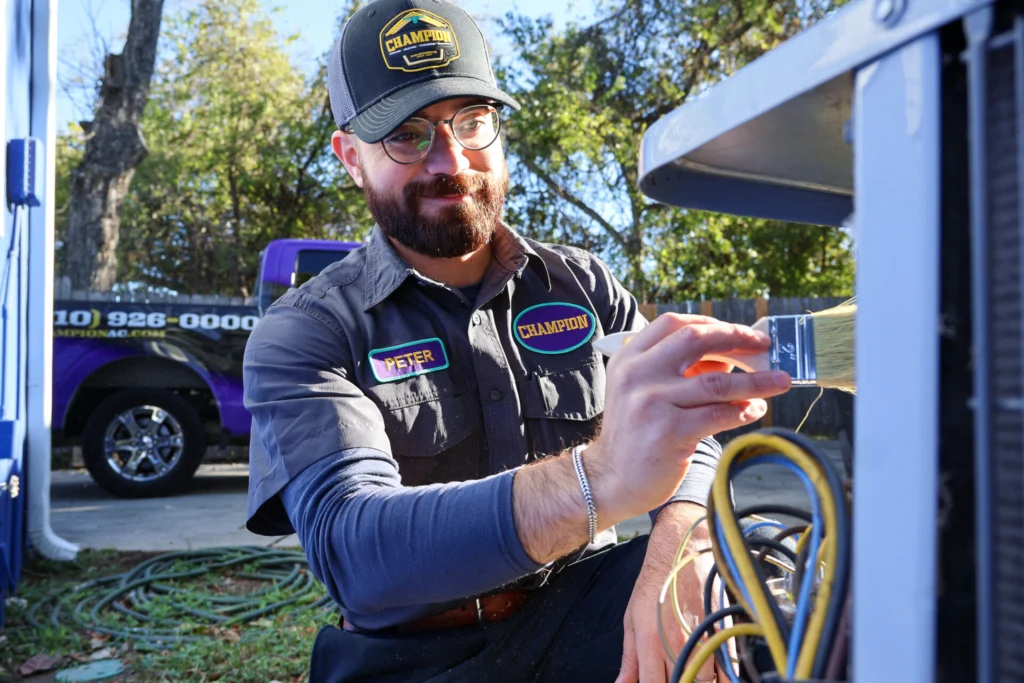 Champion Home Services tech