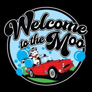 Moo Moo Express Car Wash 標誌
