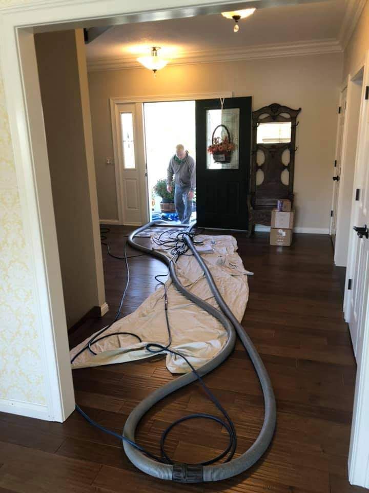 chem-dry of allen county carpet & upholstery cleaning services setup