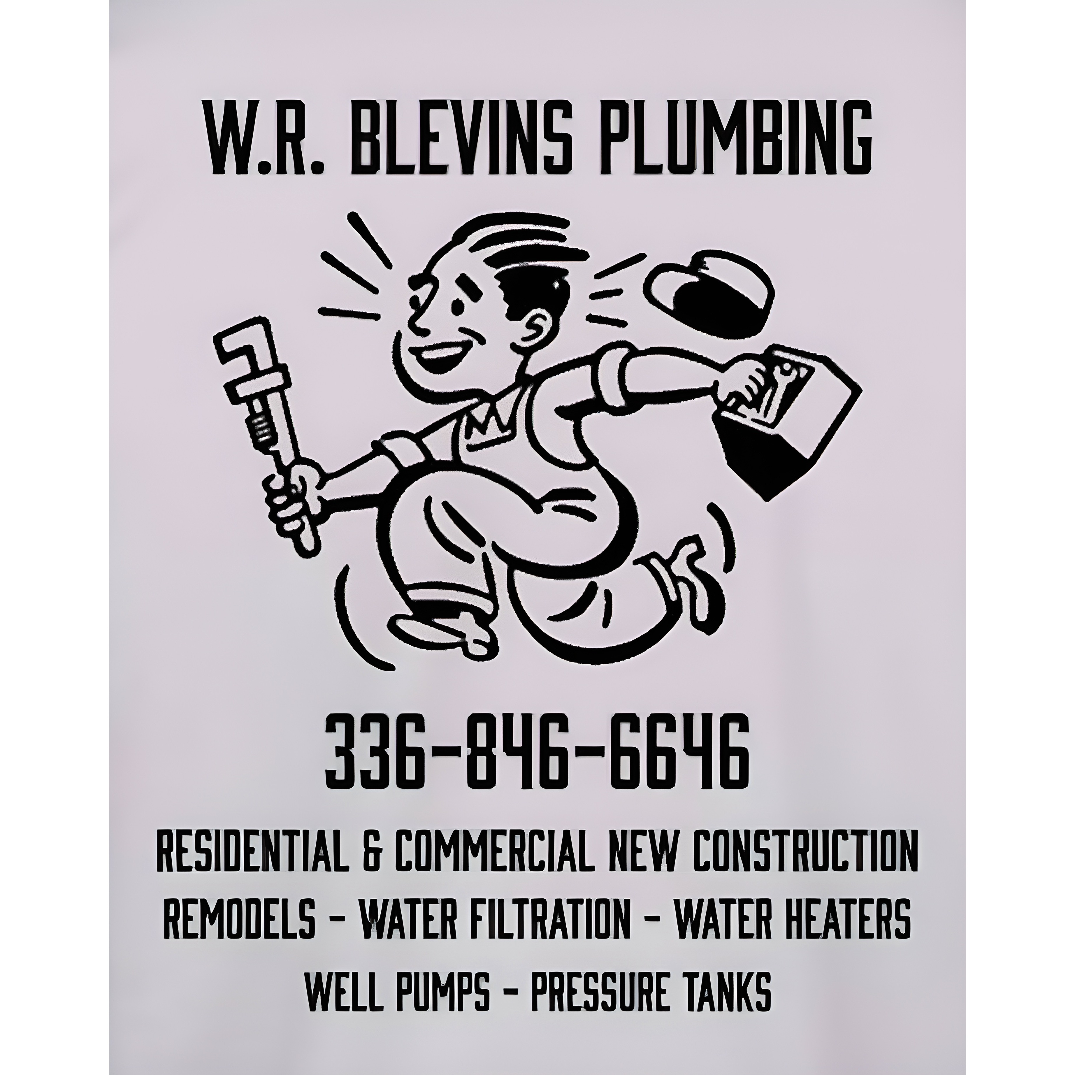 W R Blevins Plumbing Co. Logo