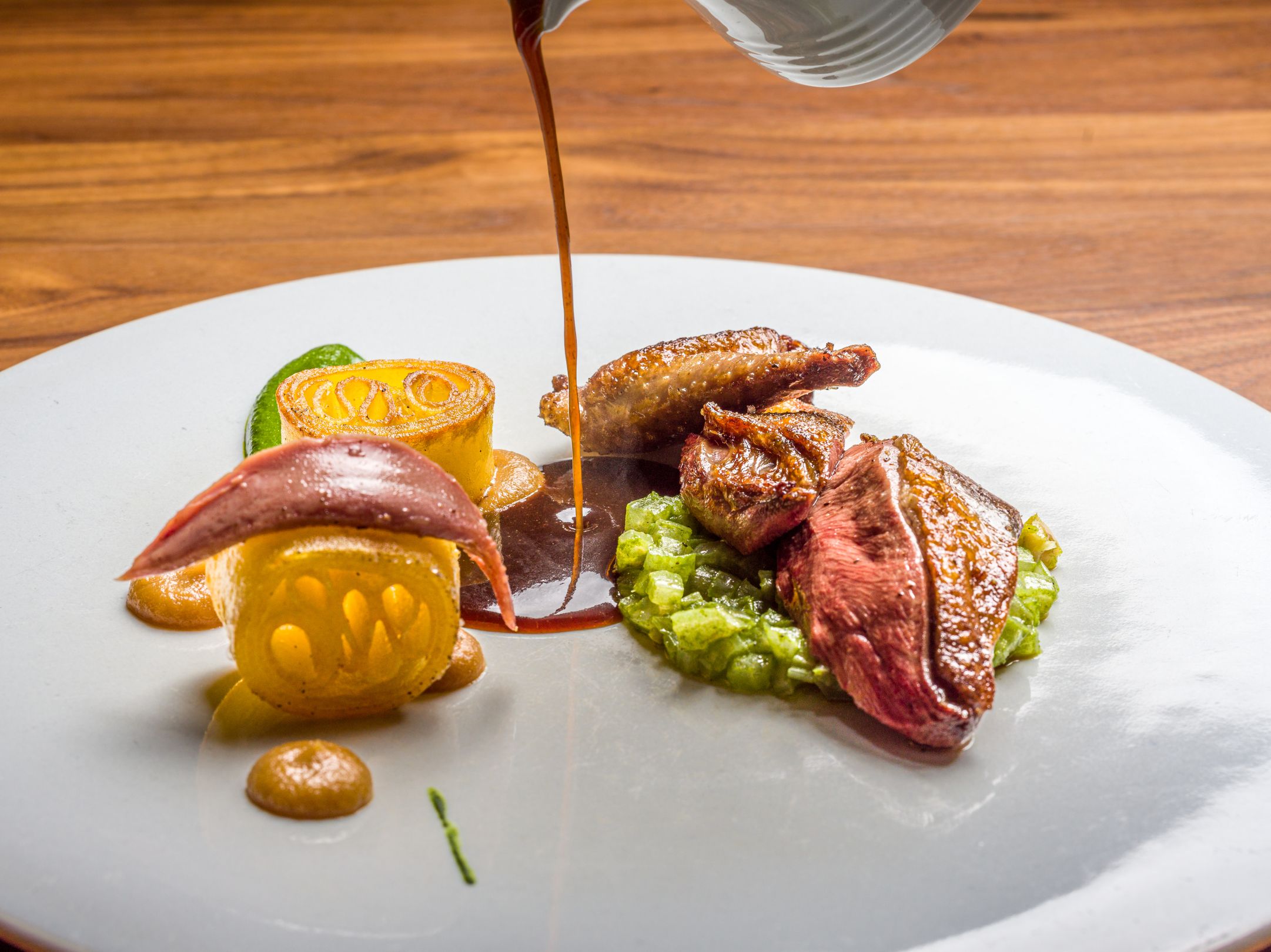 Restaurant Fleur de Sel, Rue du Temple 10 in Cossonay-Ville