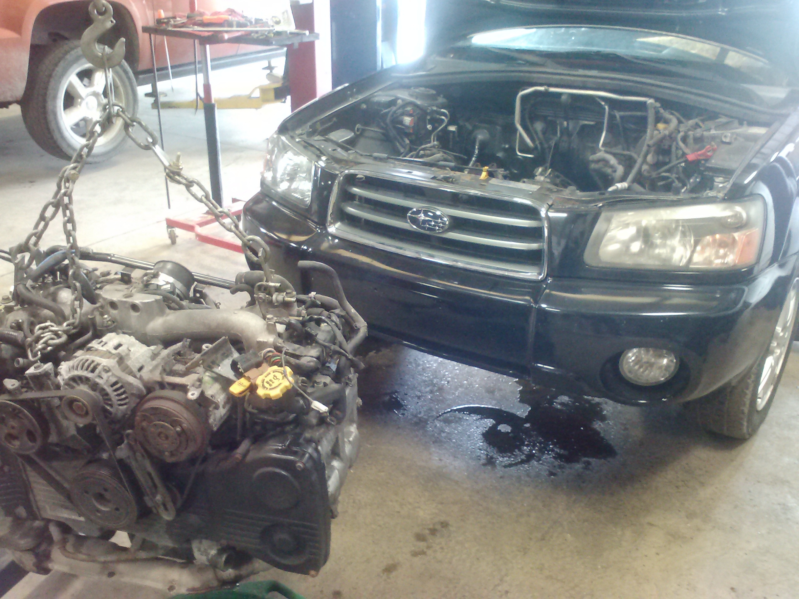 We rebuild Subaru Engines and transmissions.  All other service & repairs to Subaru cars and SUVs as 