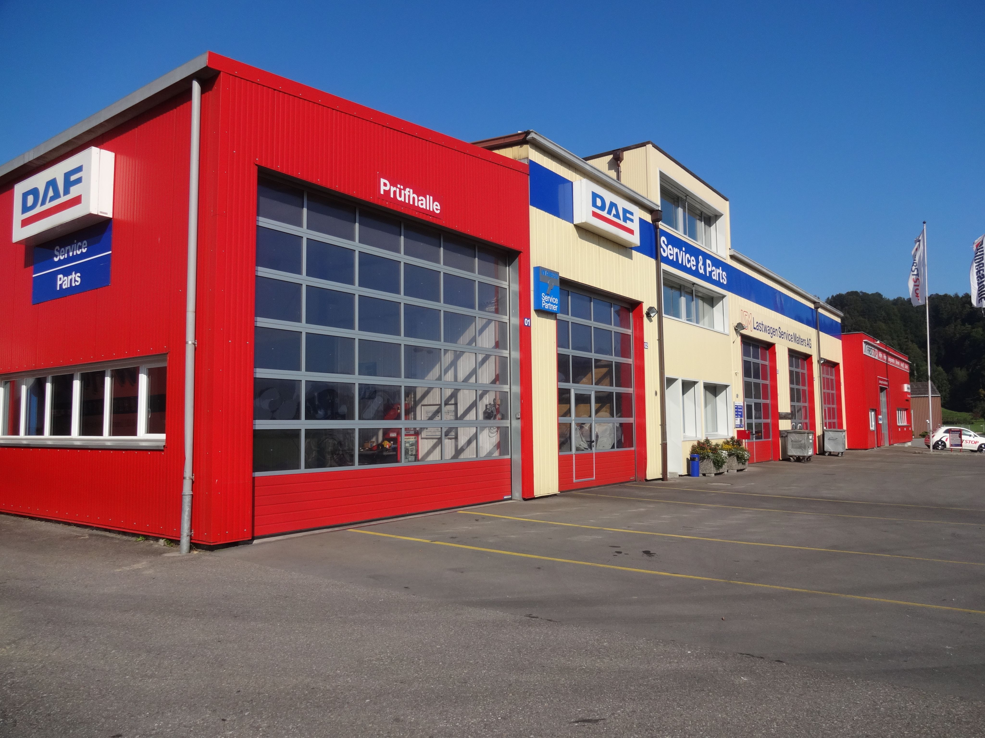 Bilder Lastwagen-Service Malters AG