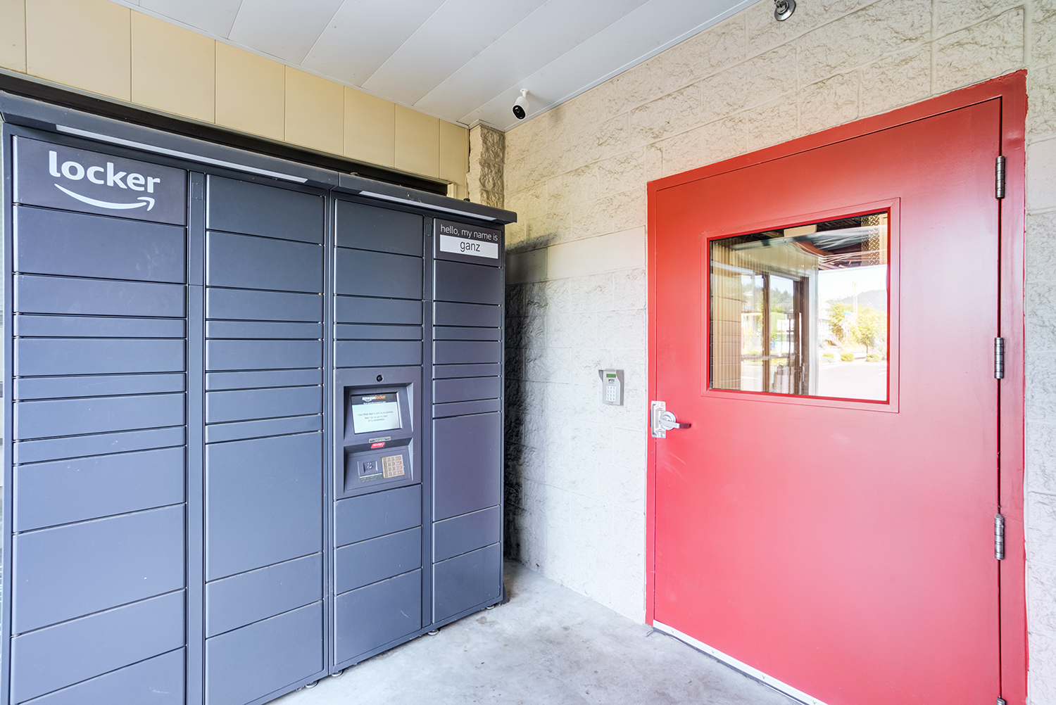 Amazon Lockers at Security Public Storage in Portland