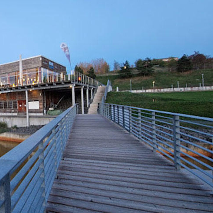 KANU Wildwasser – Terrasse, Wildwasserkehre 1 in Markkleeberg