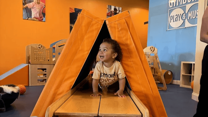 Climbing, balancing, and crawling may look like simple fun, but your child is building important skills with every movement. Our specially designed playscape turns child-friendly activities into exciting opportunities for learning and growth.