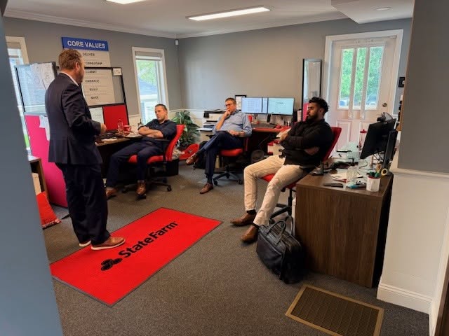 My team was fortunate to have a State Farm Sales Leader come into our office and drop some Life Insurance knowledge on us.