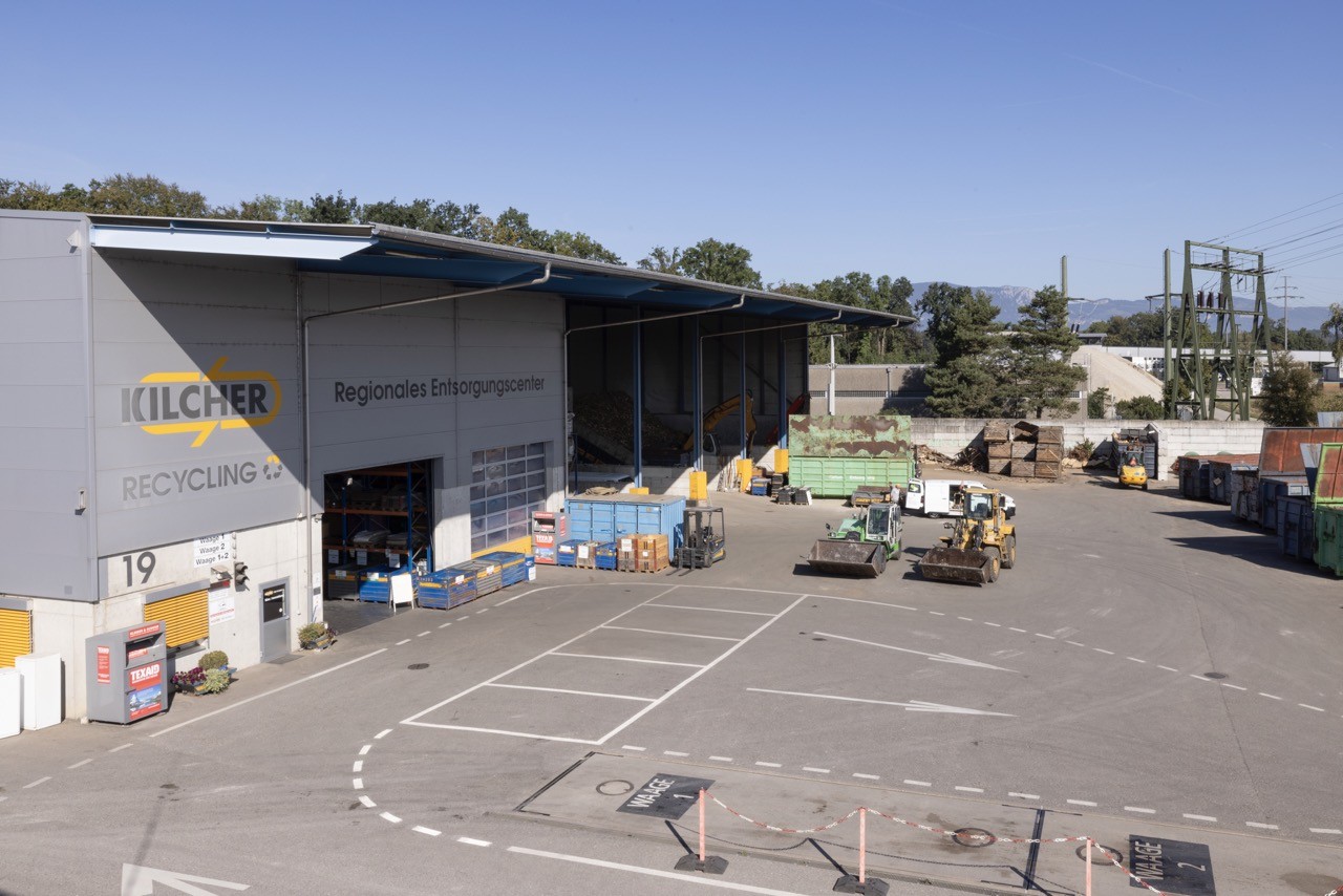 Bilder Kilcher Entsorgungscenter Recycling Mulden