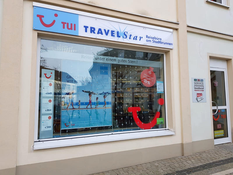 TUI TRAVELStar Reisebüro am Stadtbrunnen Inh. Henrike Garke, Schleizer Straße 10-12 in Zeulenroda-Triebes