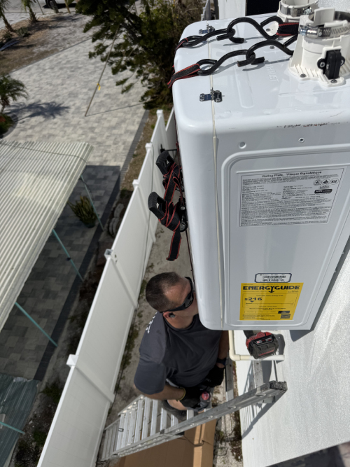 We offer installation and repair services for both traditional and tankless water heaters. 