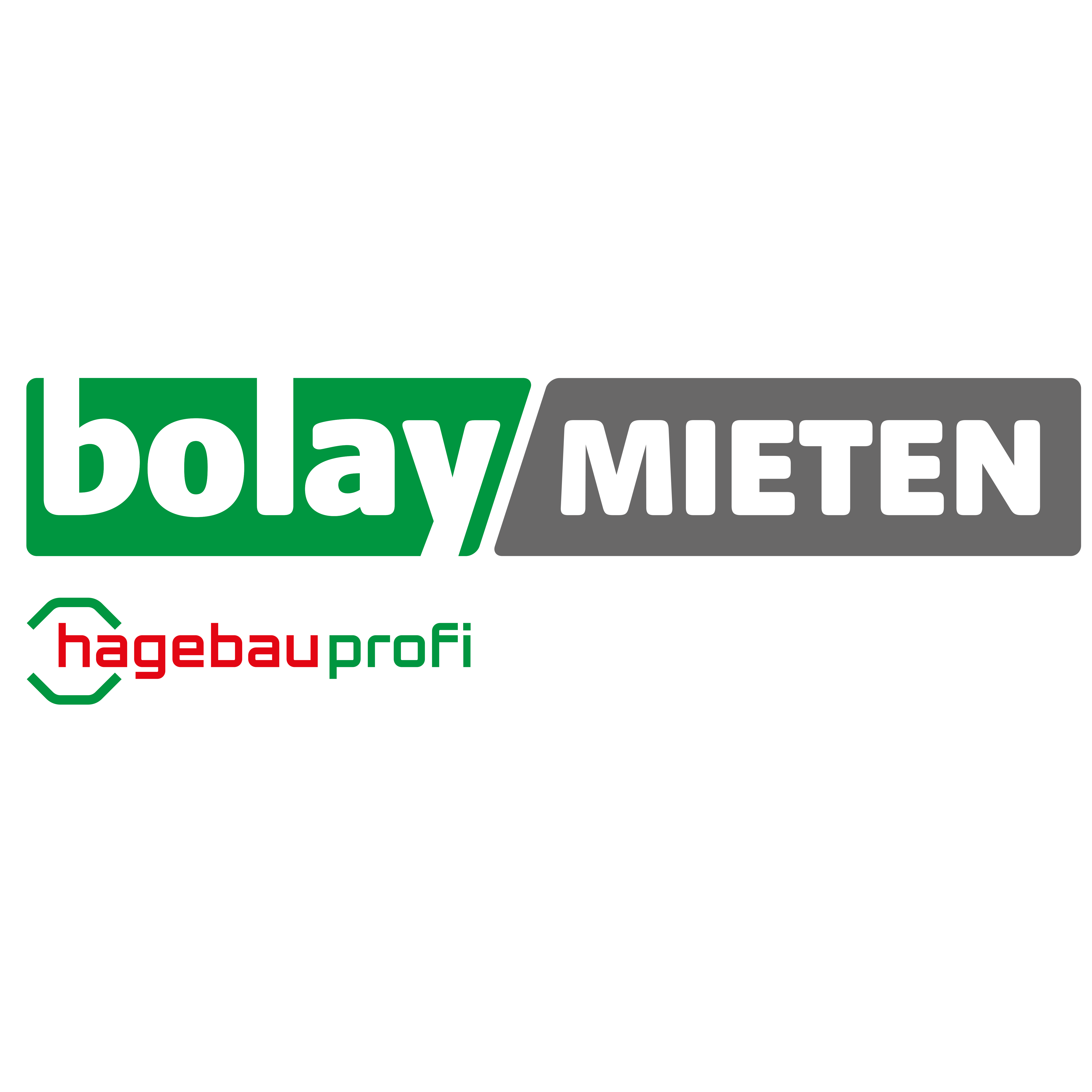 Logo hagebau bolay / Mietpark