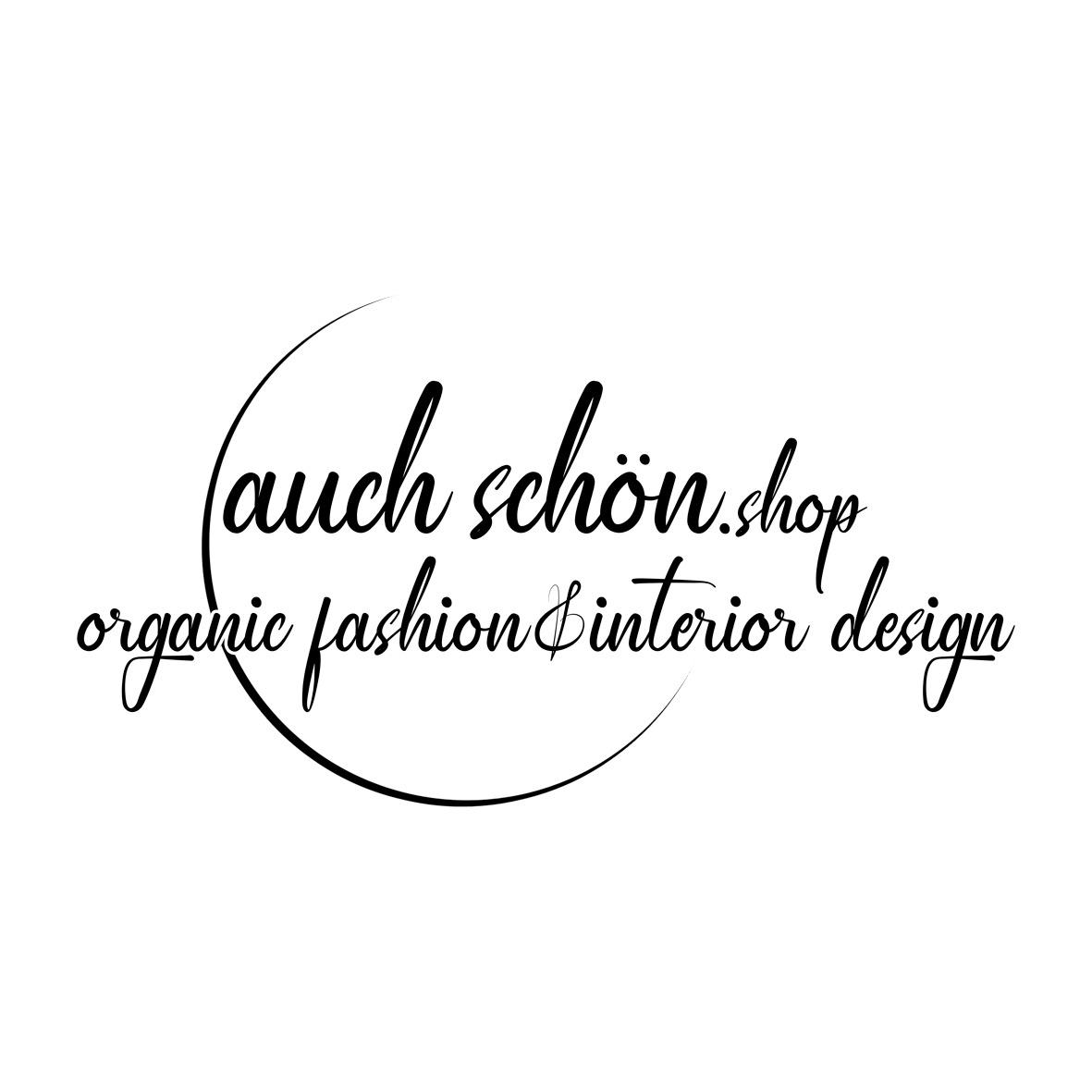 auch schön shop - organic fashion & interior design Logo