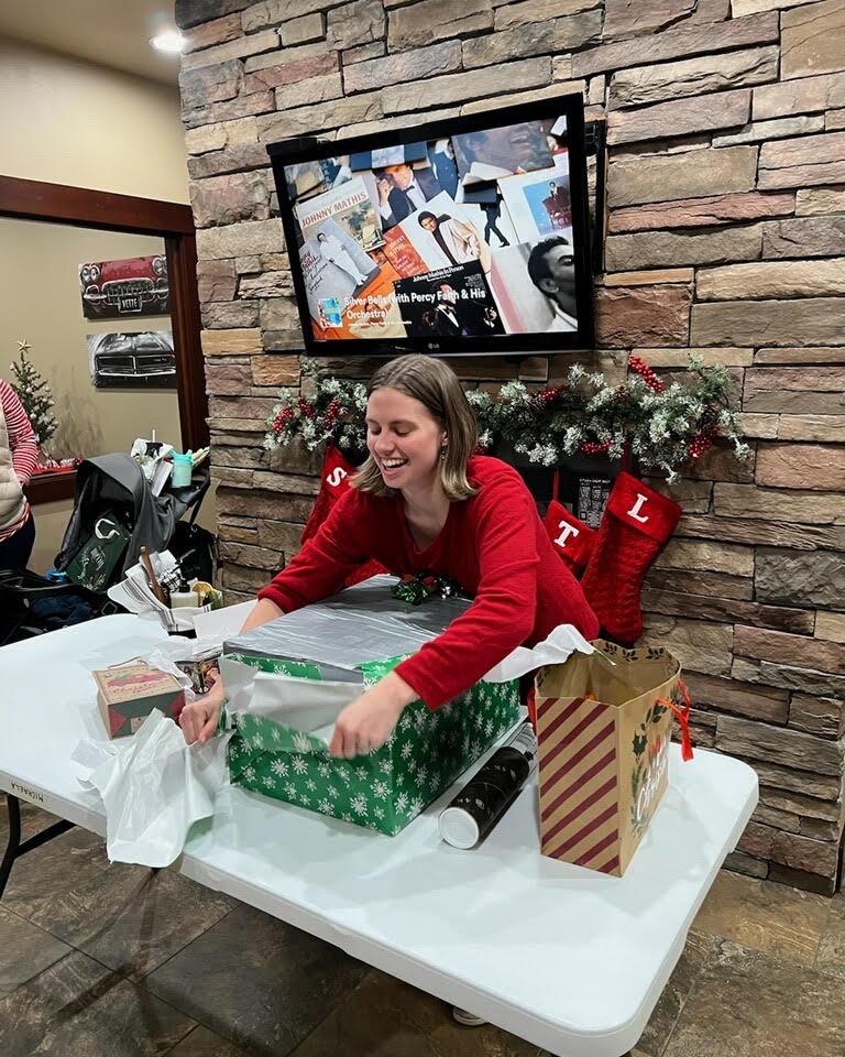 A flashback to last year's Holiday party!