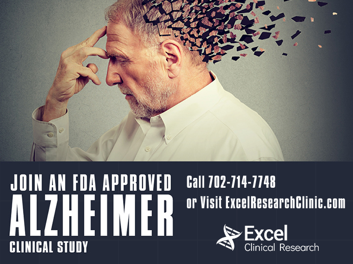 Join an Alzheimer's clinical research study in Las Vegas for exclusive access to new advanced medication. Space is limited. Call now.
#Alzheimer #ClinicalStudy #LasVegas