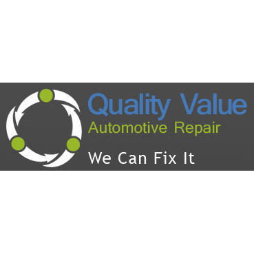 Quality Value Automotive Repair Logo