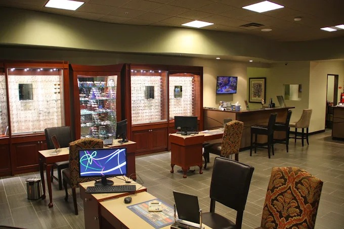 interior of Antelope Mall Vision Center Optometry