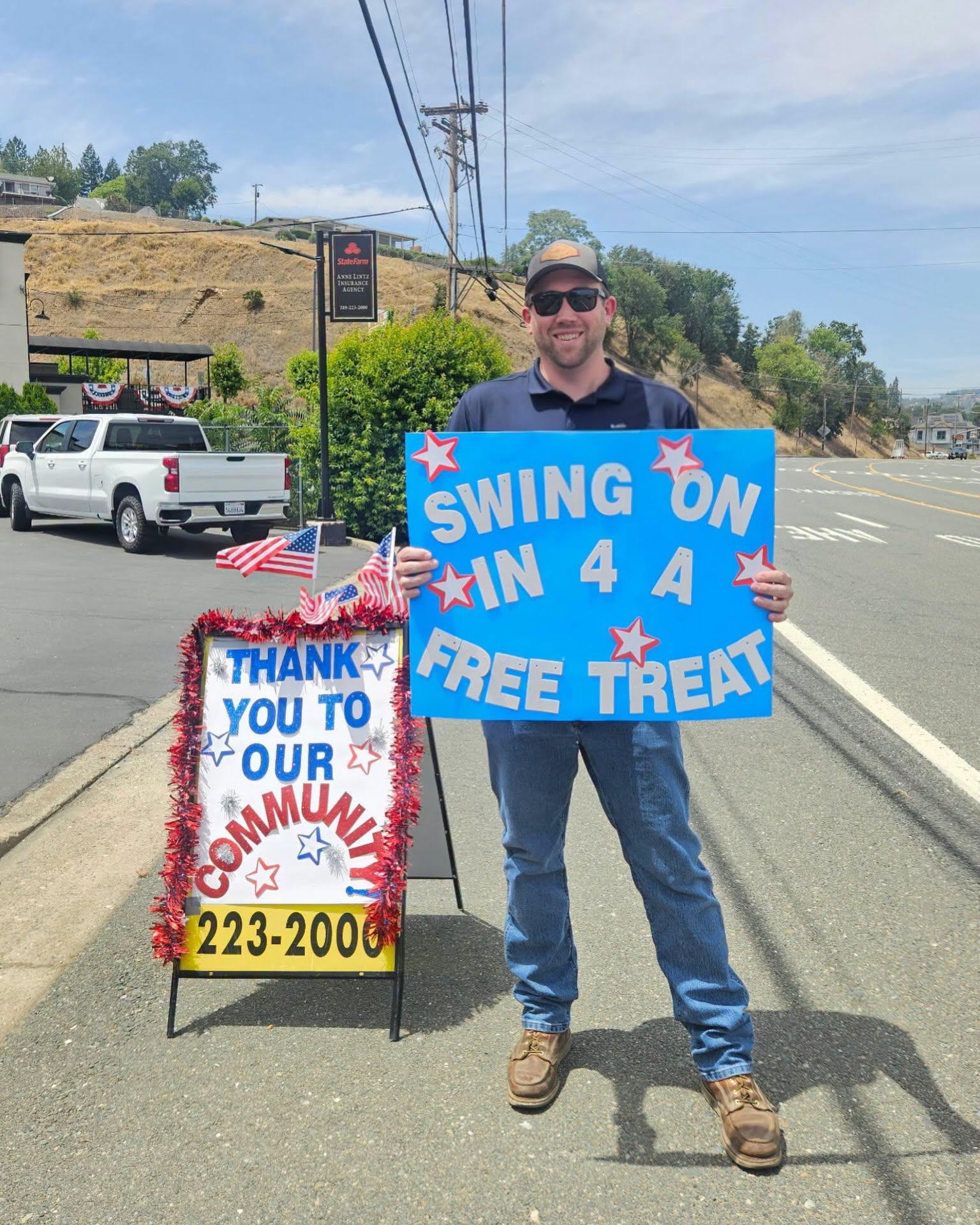 Happy Almost 250th Birthday America! We celebrated with our community yesterday by offering free giveaways, popsicles and delicious Italian sodas!