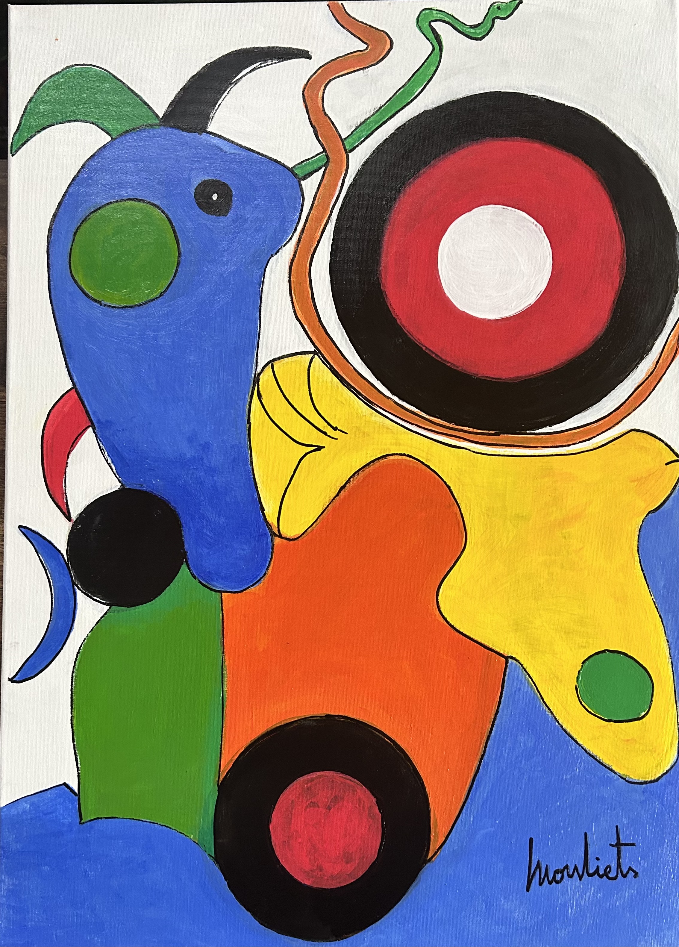 Images Artiste peintre Mouliets Mariam