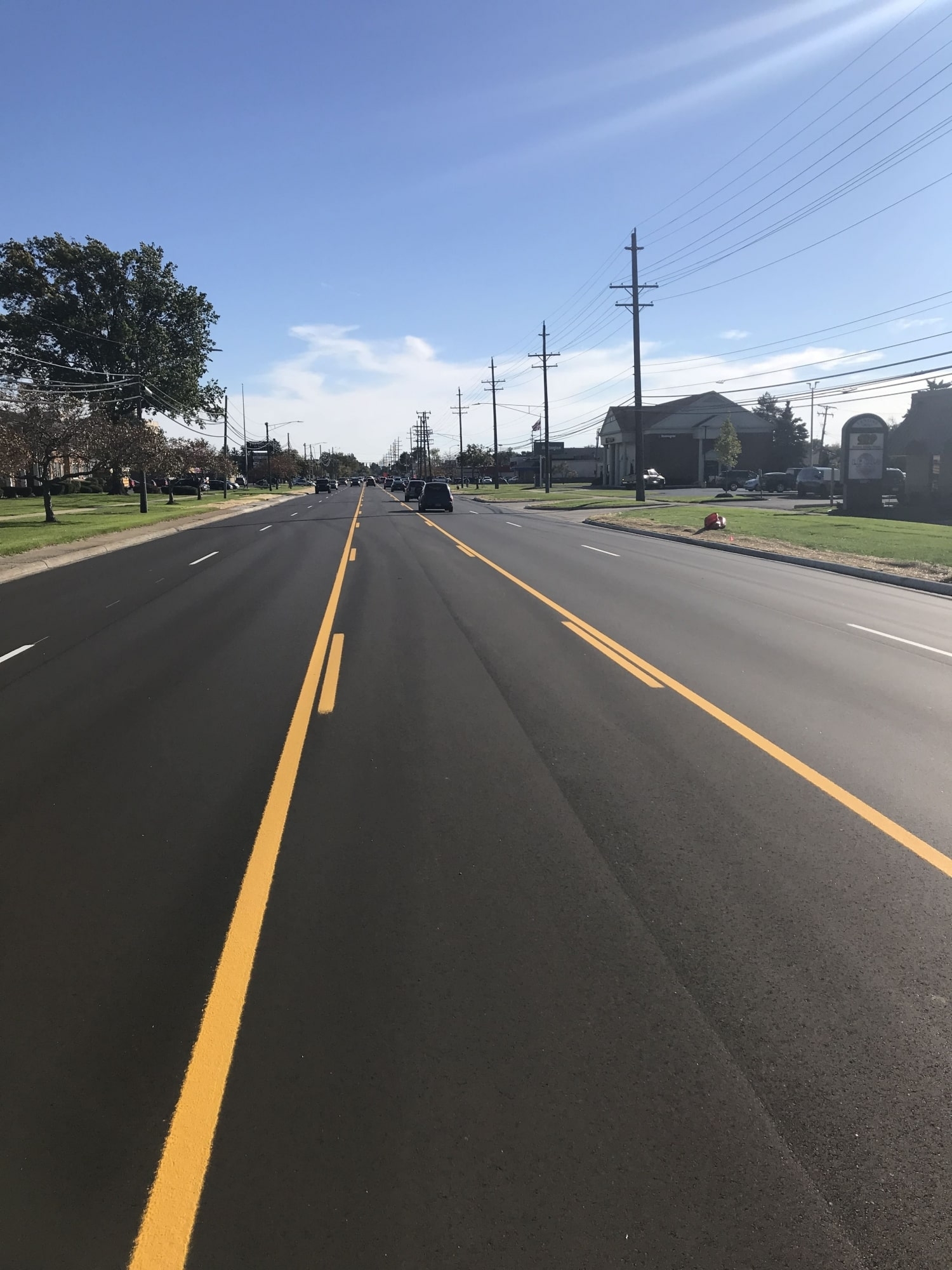 Hoover Road concrete paving project