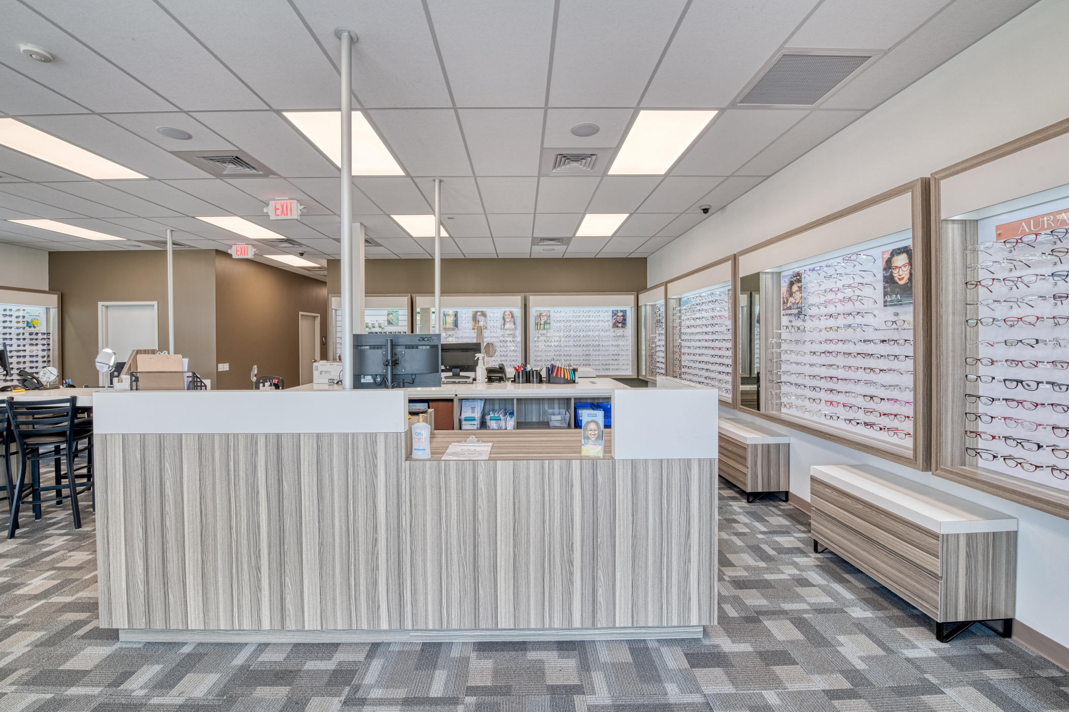 Interior at My Eyelab optical store in Oklahoma City, OK 73159