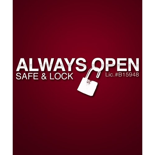 Always Open Safe & Lock