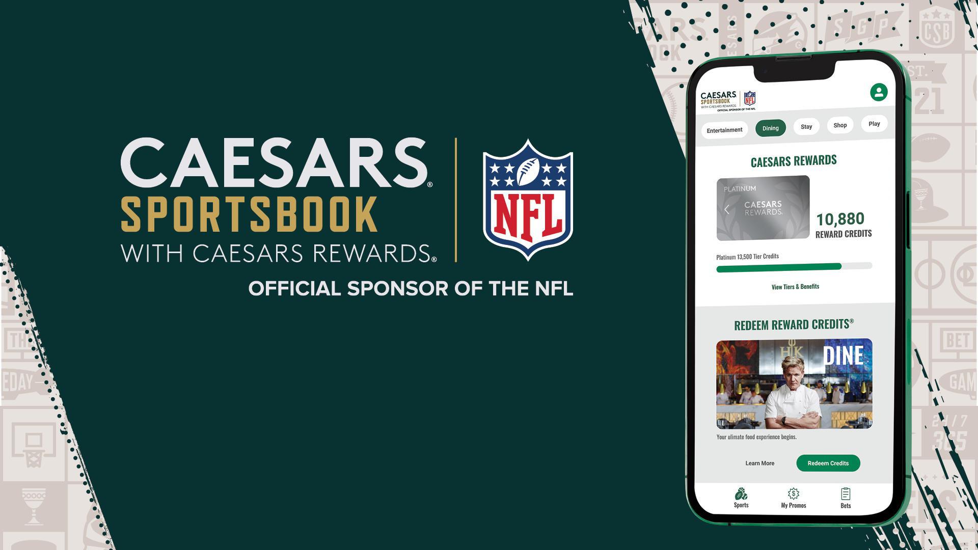 Rewards at Caesars Sportsbook at The Cromwell.