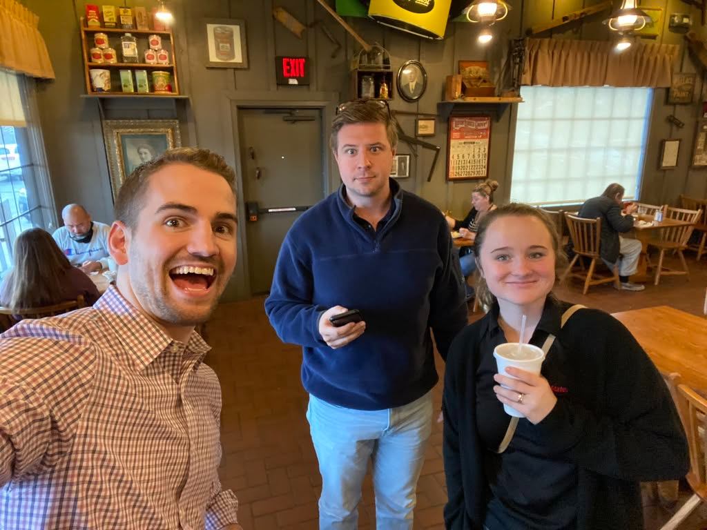 Cheers to growth! Tiffany and Grant, two of the first people we hired, are taking the next step in t 