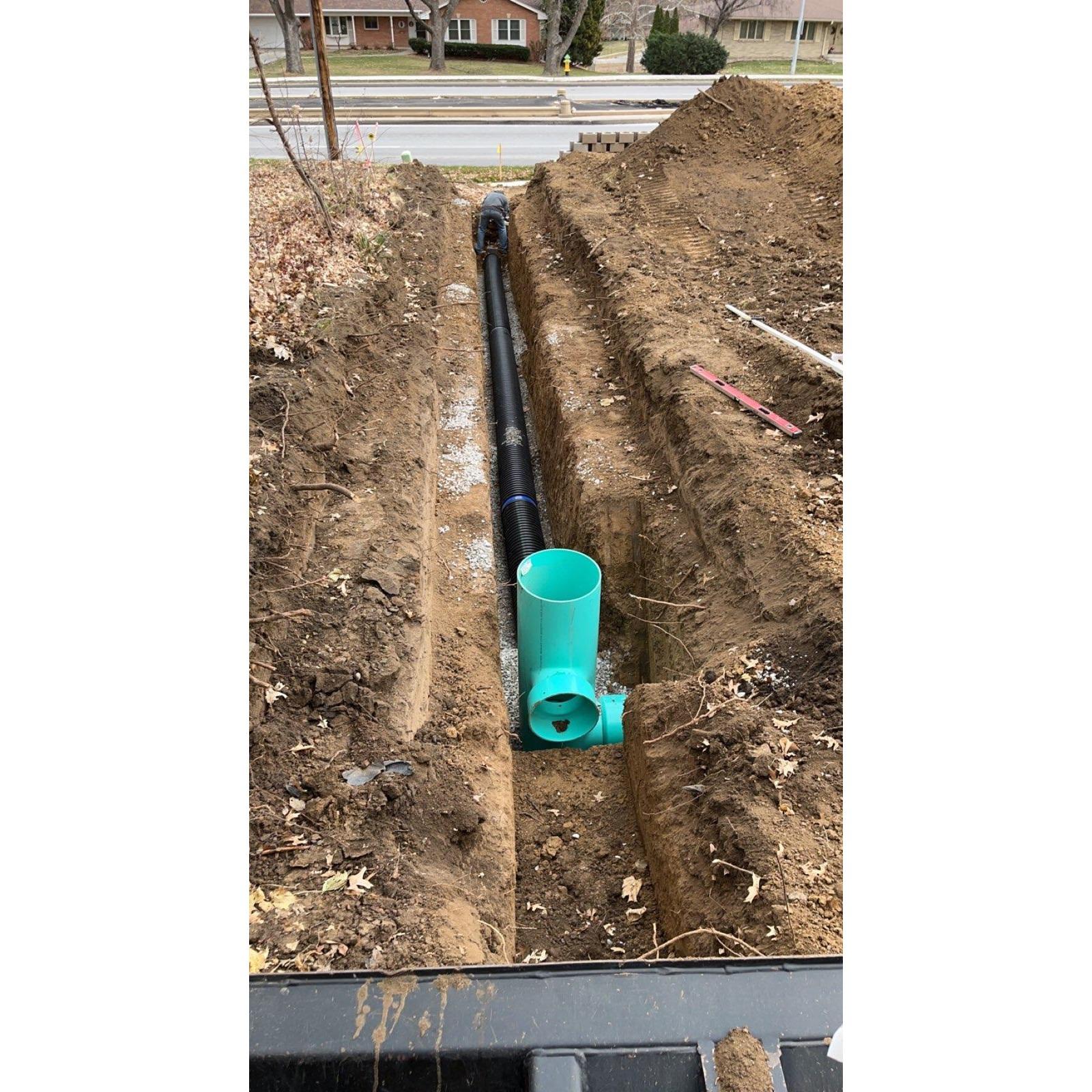 DK Plumbing &amp; Excavating Logo