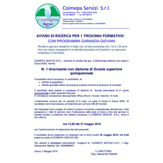 Images Coimepa Servizi