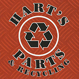 Hart's Parts & Recycling Logo