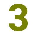 Number 3 icon.