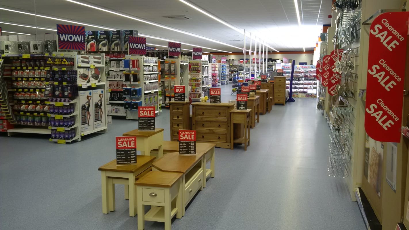 B&M's Furniture range has everything from dining tables and chairs, to bedroom wardrobes, drawers and much much more.