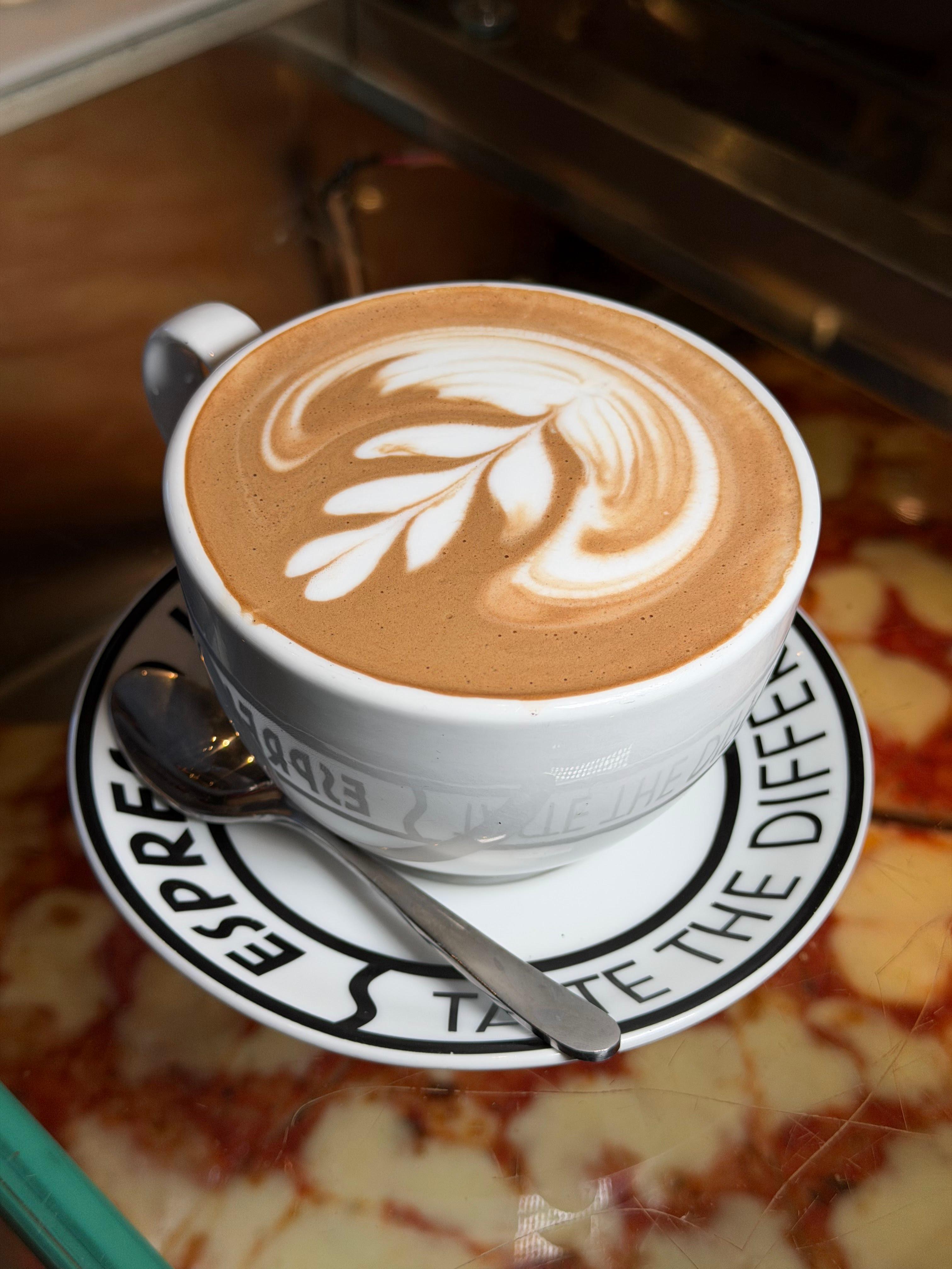 Cafe Latte in a cup