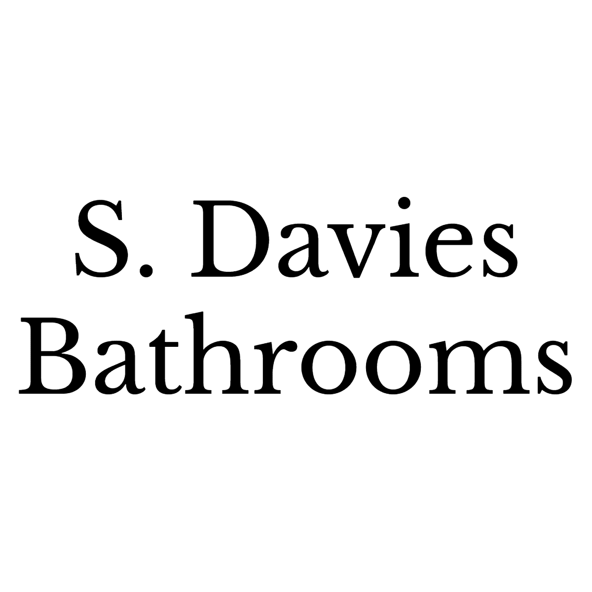 S.Davies Bathrooms Logo