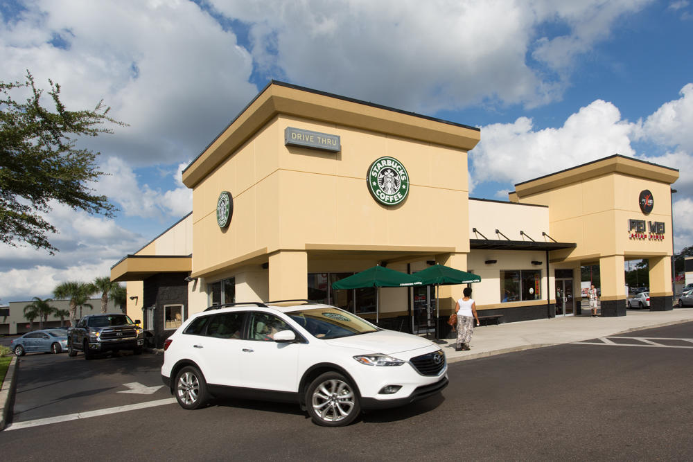 Starbucks at Colonial Marketplace Shopping Center