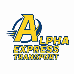 Alpha Express Transport Logo