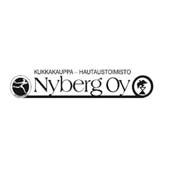 Hautaustoimisto ja Kukkakauppa Nyberg Oy Logo