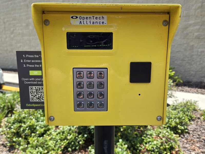 Keypad - Extra Space Storage at 27545 Dayflower Blvd, Wesley Chapel, FL 33544