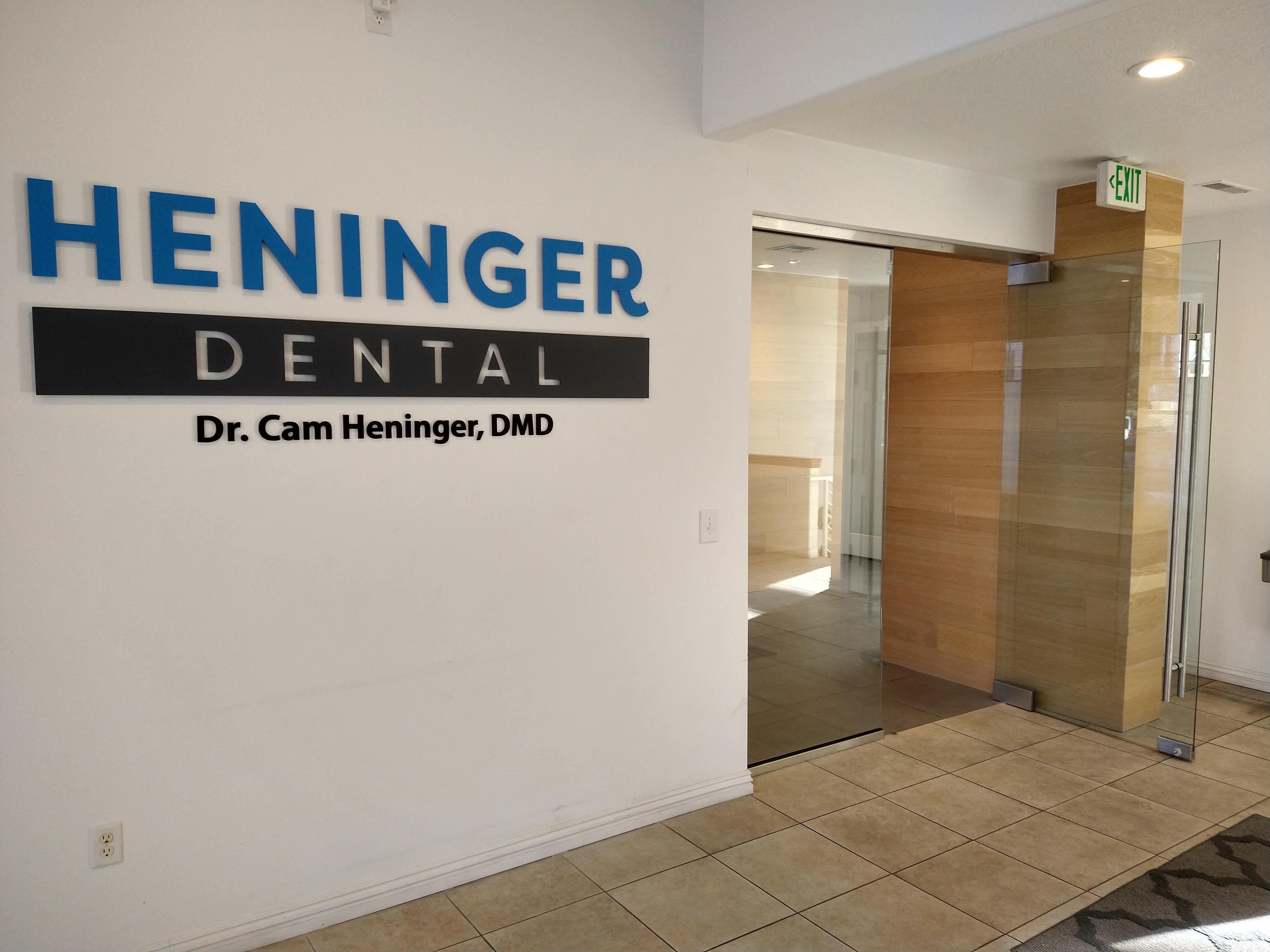 Heninger Dental Heninger Dental: Dr Cam Heninger in Orem UT Lobby Pleasant Grove Lindon Dental Implants Wisdom Teeth Sedation Family Dentist Cosmetic Dentist