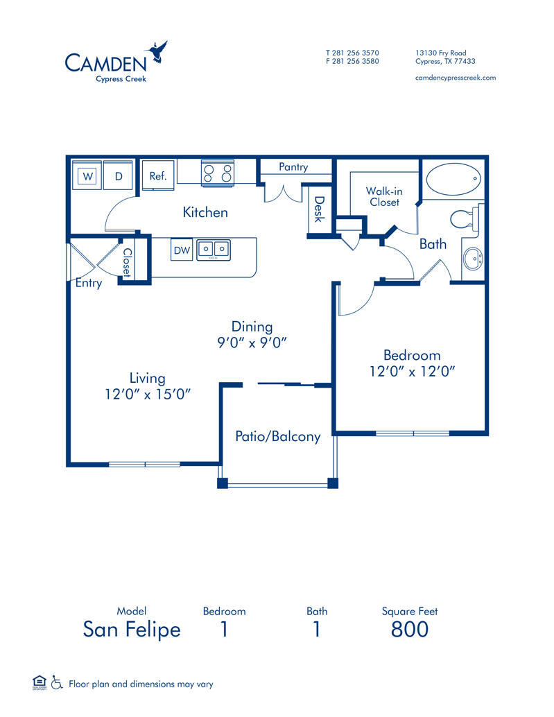 Camden Cypress Creek Apartments Photo