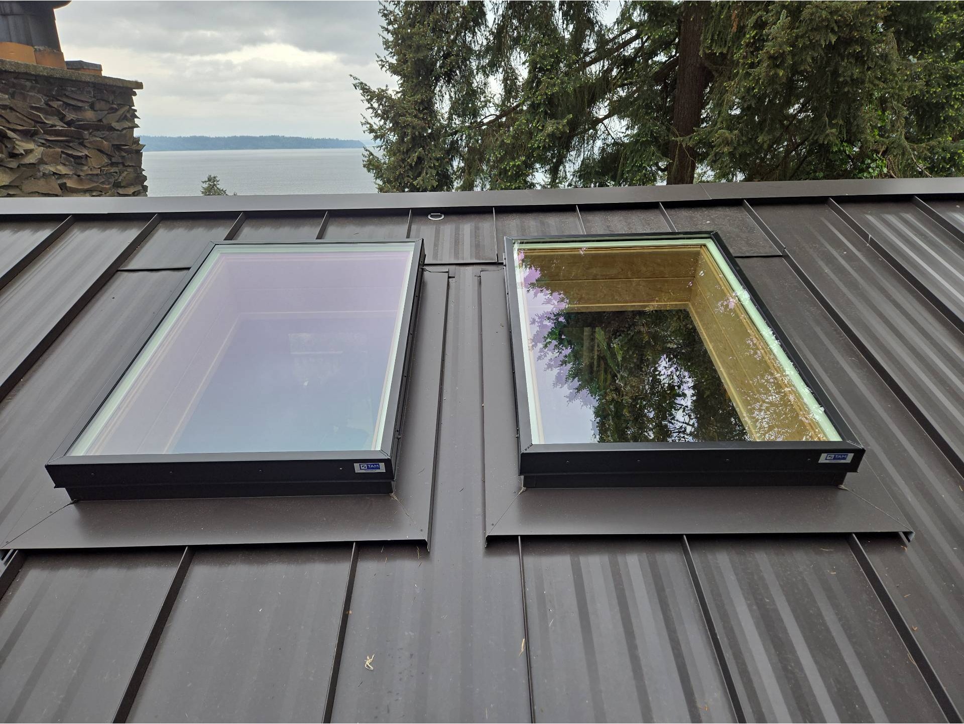 Just installed two new skylights in Burien...amazing how much light it brought into the home.