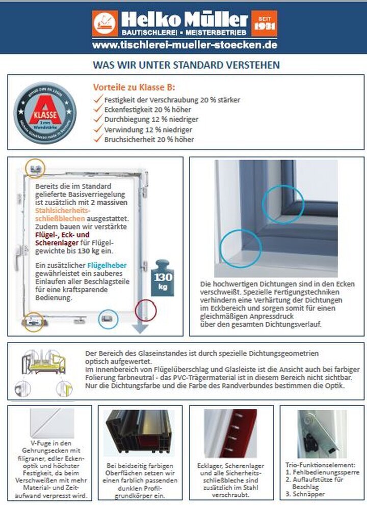 Fenster-& Haustürprofi-Tischlerei Heiko Müller GmbH, Rätzlinger Straße 3 in Oetzen