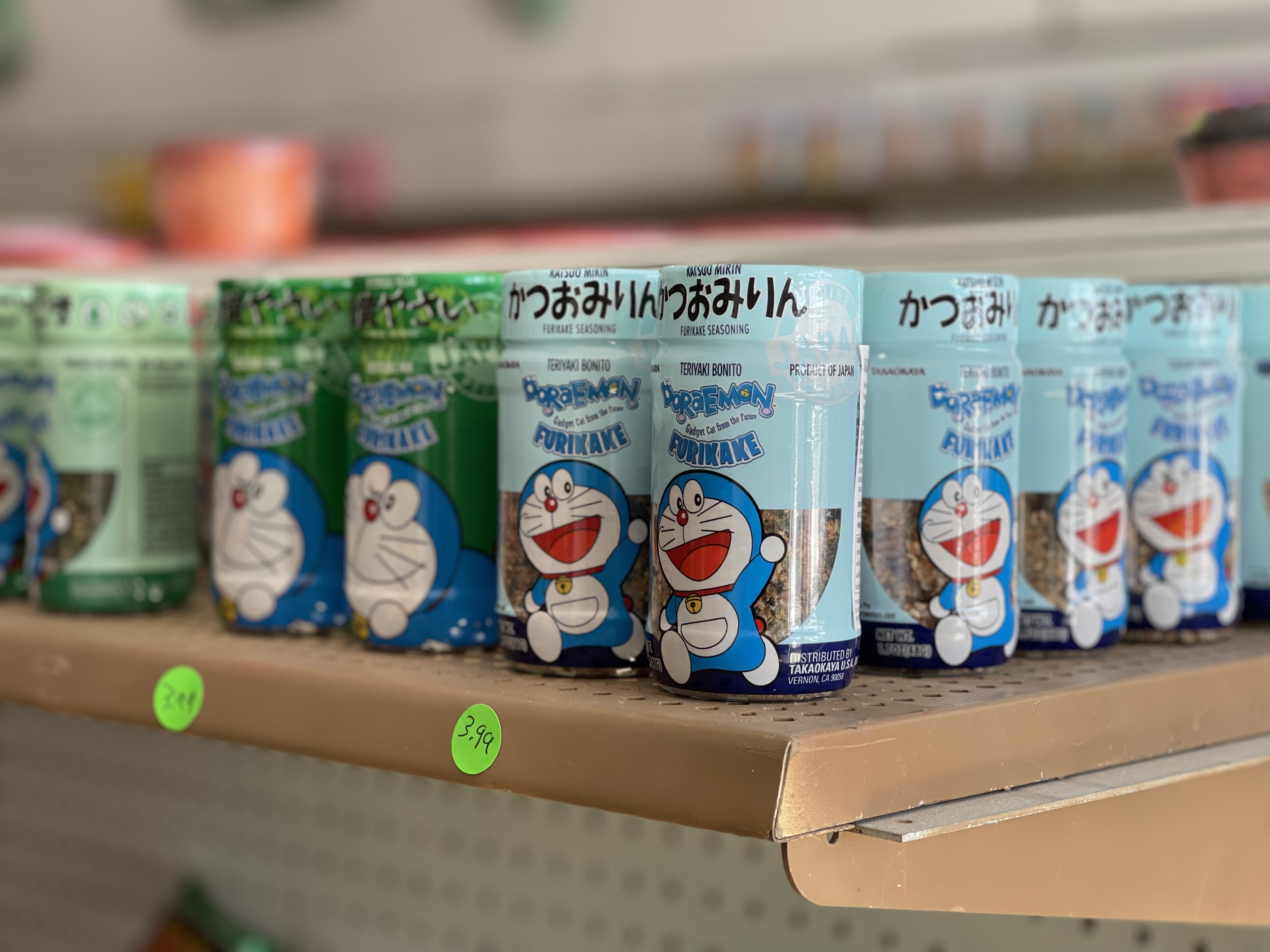 Furikake at Hayato Asian Market & More at Seaside California