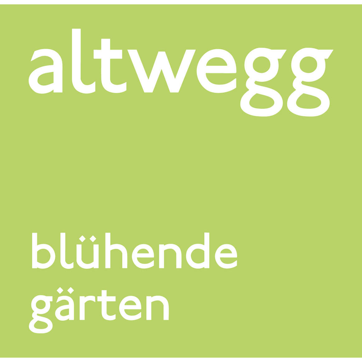 Altwegg blühende Gärten AG Logo