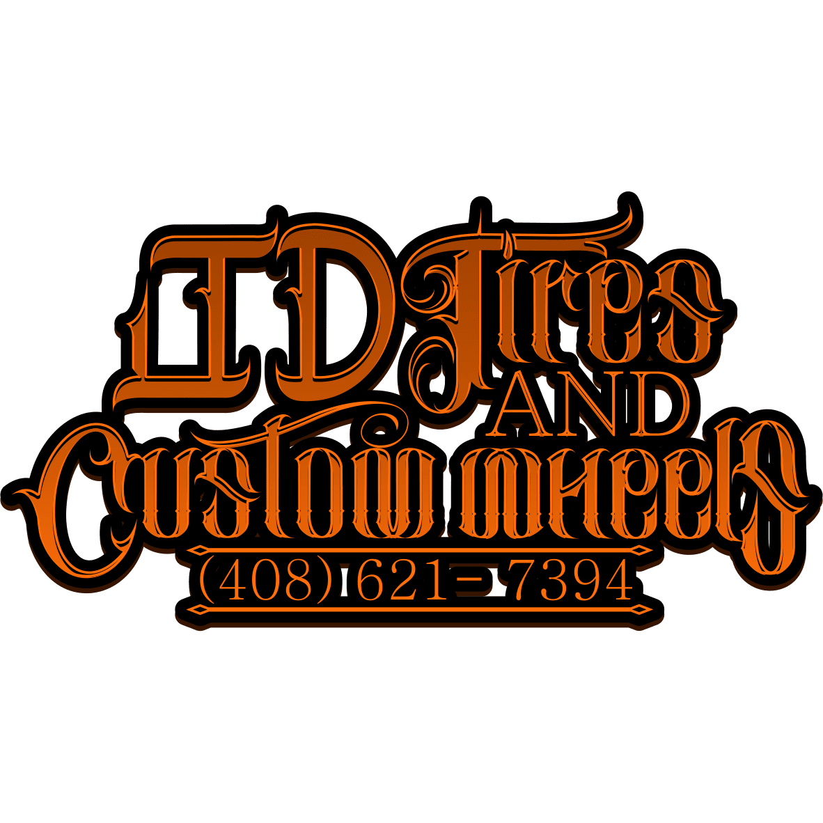 JD Tires & Custom Wheels Logo