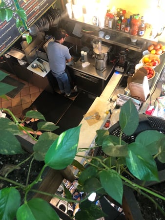 Images Razan's Organic Kitchen traditional and classic shawarma.