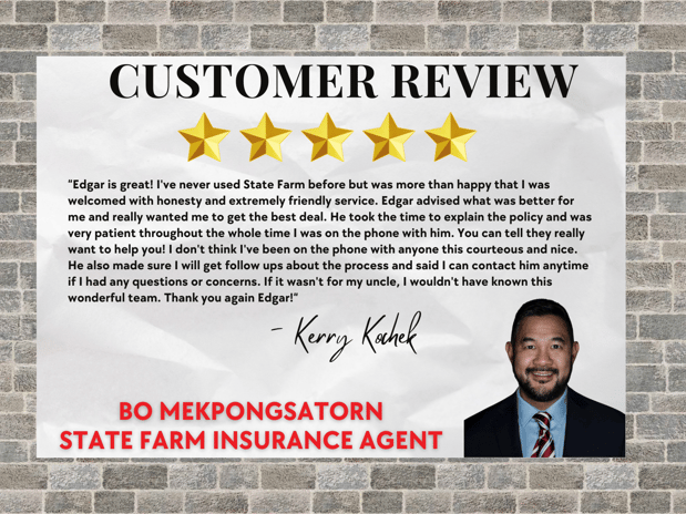 Images Bo Mekpongsatorn - State Farm Insurance Agent