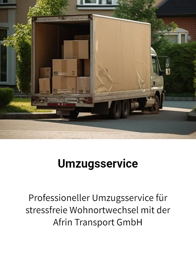 Bilder Afrin Transport GmbH