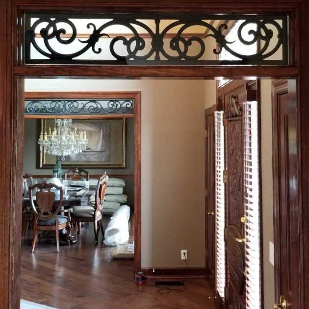 We're all about the details here in Tennessee. This Maryville home's beautiful Faux Iron additions a Budget Blinds of Knoxville & Maryville Knoxville (865)588-3377