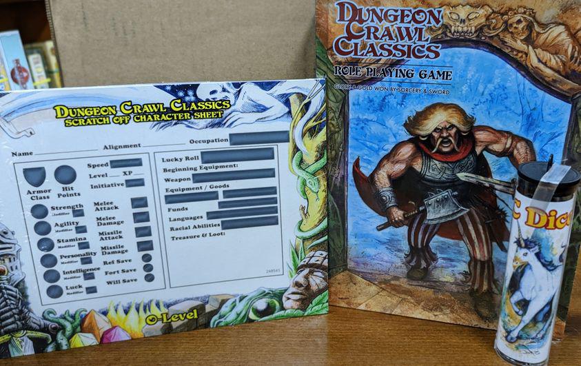 Dungeon Crawl Classics from Goodman Games is the best way to relive the early days of Dungeons and Dragons, whether you are delving into an ancient crypt in search of a holy sword or stumbling into the Plane of Fire and escaping with a phoenix egg!